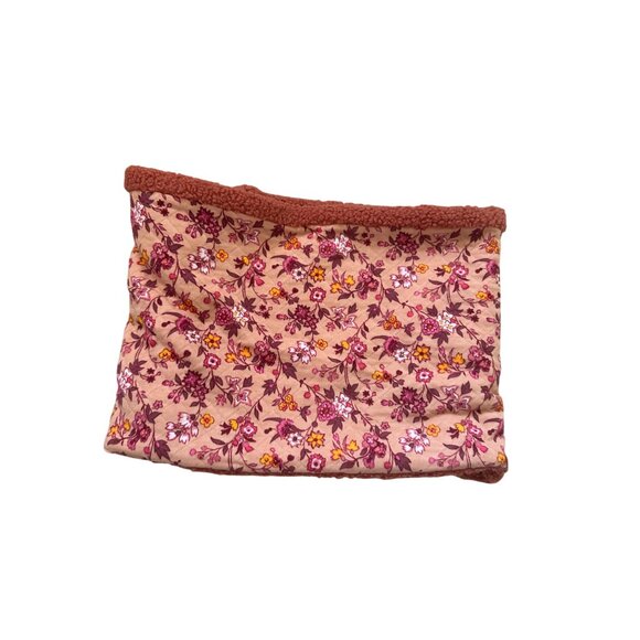 VERA BRADLEY Blush Fig Teddy Fleece Logo Scarf NEW with tags - Picture 2 of 5